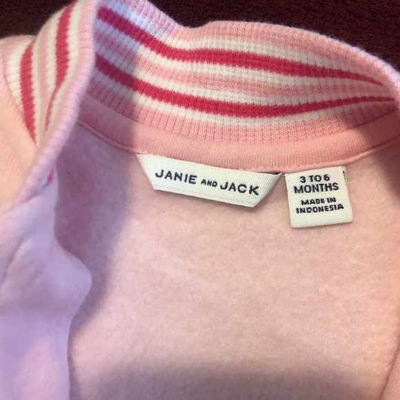 Janie and Jack pink cat sweater - Picture 4 of 4